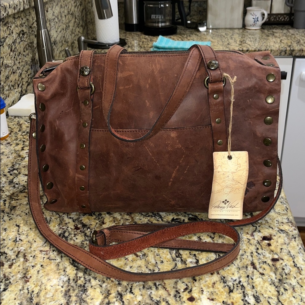 Patricia Nash Brown Leather Bag